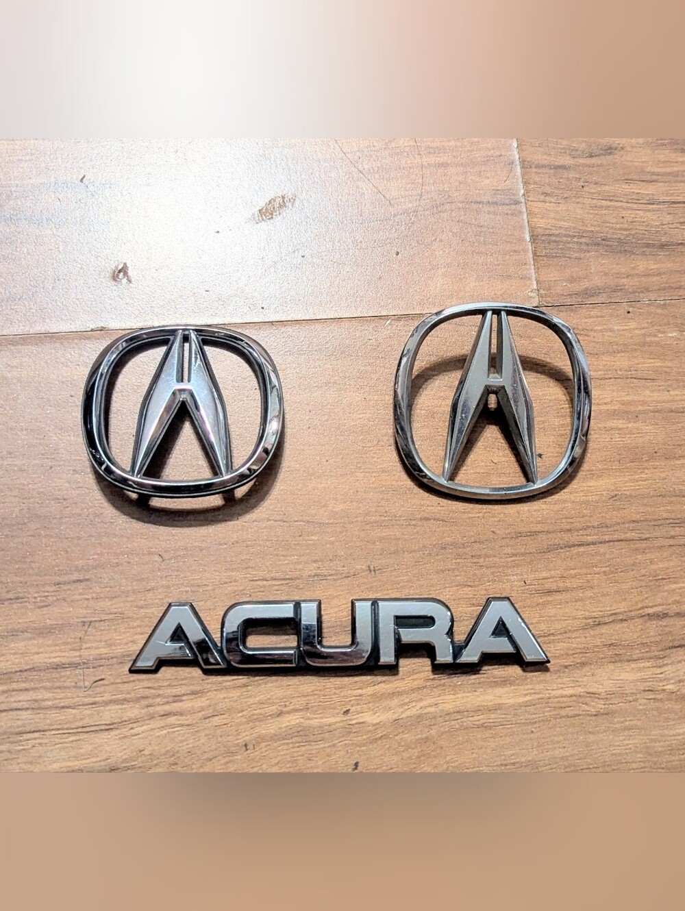 1992-1994 Acura Vigor Emblems Front & Rear OEM